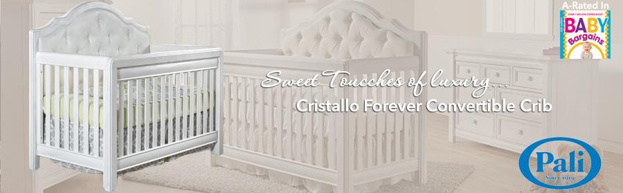 Pali cristallo outlet convertible crib