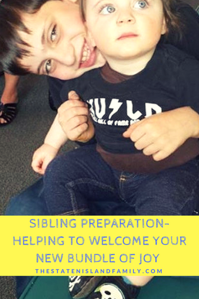 Ways to help Big Brothers and Sisters welcome their new baby sibling into the family!
