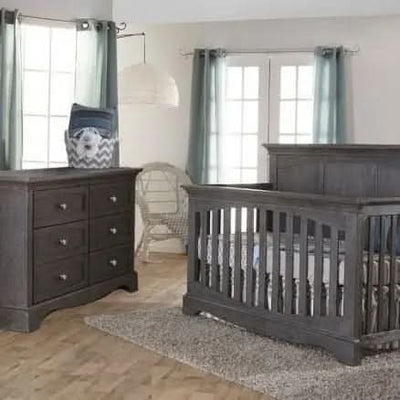 Pali Ragusa 2 Piece Nursery Set - Crib and Double Dresser