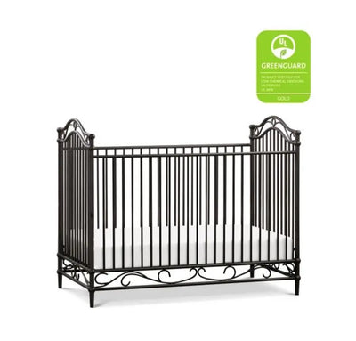 Cassidy Crib Black Iron Posh Baby and Teen