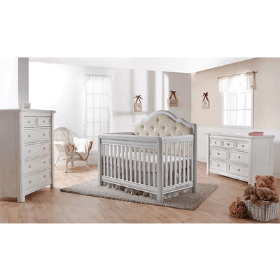 Pali Cristallo 3 Piece Nursery Set  Beige Fabric - Posh Baby and Teen