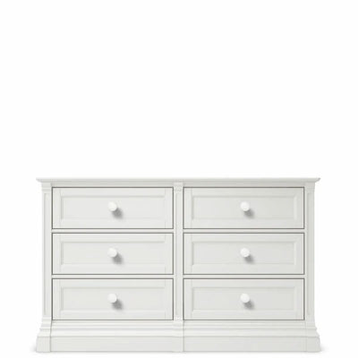 Imperio Collection Double Dresser White - Posh Baby and Teen