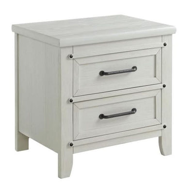 Soho Baby Ellison Night Stand Weathered White - Posh Baby and Teen