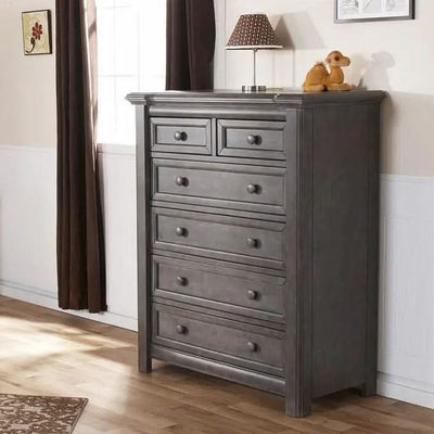 Pali Cristallo Five Drawer Dresser - Posh Baby and Teen