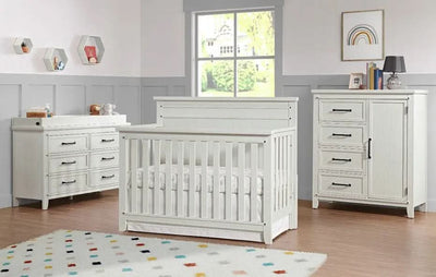 Soho Baby Ellison Collection Weathered White 3PC - Posh Baby and Teen